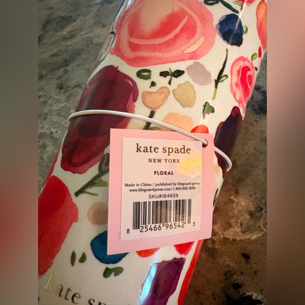 NWT Kate Spade New York Insulated Tumbler with Reusable Straw - Picture 3 of 11